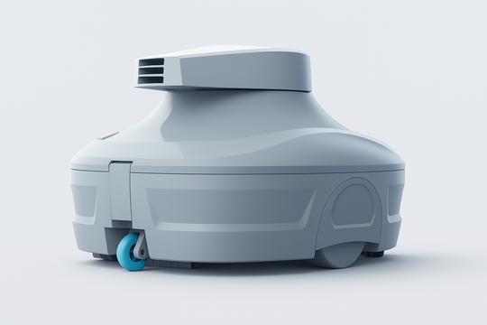 Poolcent Cordless Pool Vacuum Robot – Easy-to-Use & Lightweight, Ideal for All Pool Types, Compact Design with Self-Parking & Strong Suction